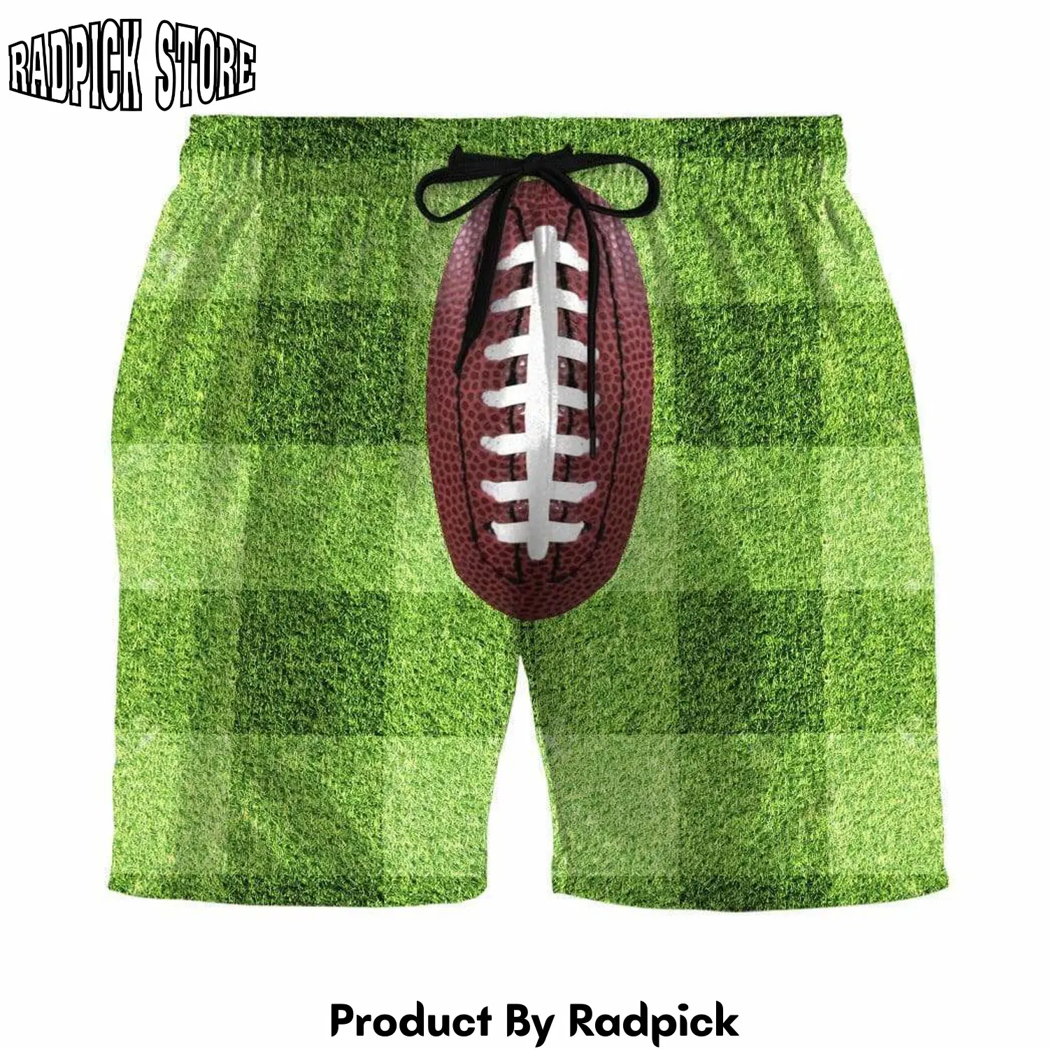 Radpick 3d football beach shorts swim trunks rp631522